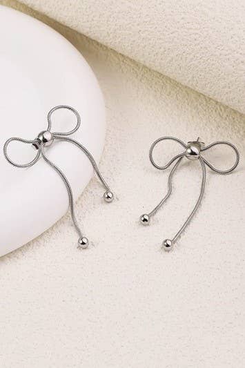 Bow Stud Earrings