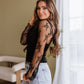 Bowie Lace Long Sleeve Blouse w/ Tank Top