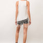 Rhinestone Hotfix Studded Stripe Jersey Tank
