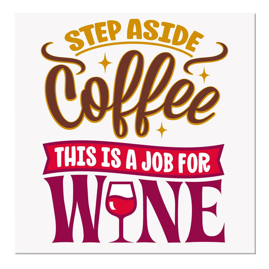 NEW Step Aside Coffee Magnet