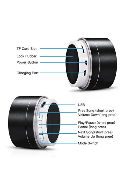 Mini Portable Wireless Bluetooth Speaker