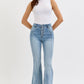 High Rise Seam Details Flare