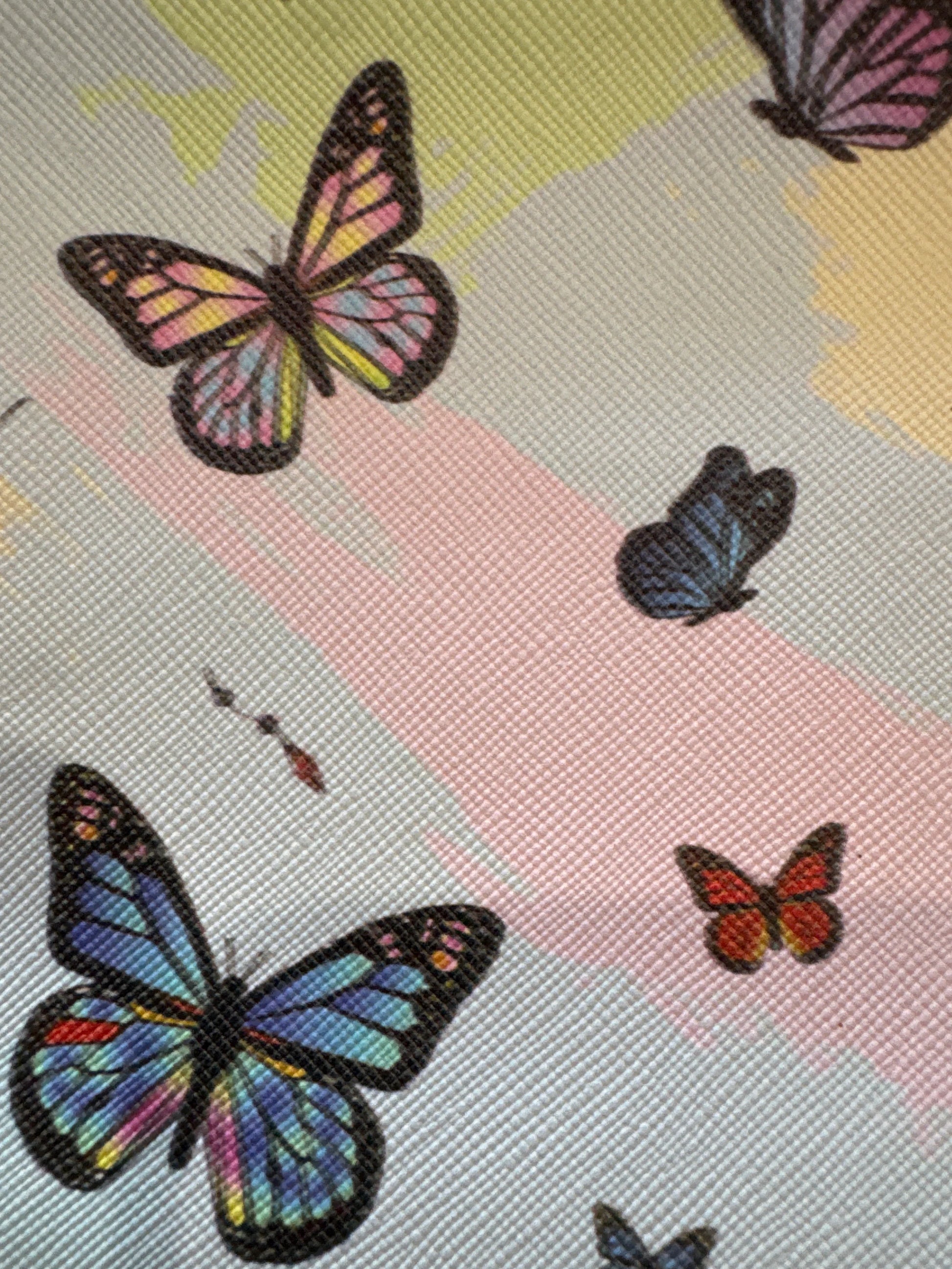 Butterfly Design Printed Cosmetic Pouch - Southern Sassy Boutique