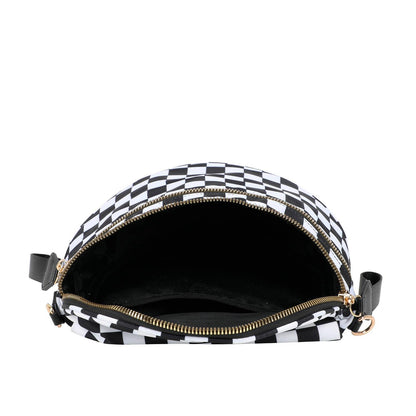 Paulina Nylon Waterproof Multi-Compartment 10" Crossbody Bag - Southern Sassy Boutique