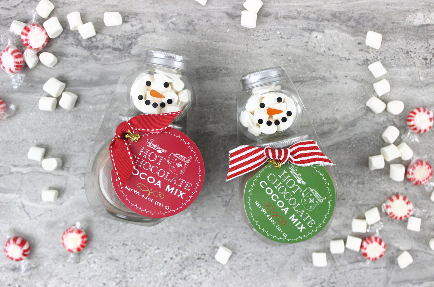 Holiday Snowman Cocoa Jar