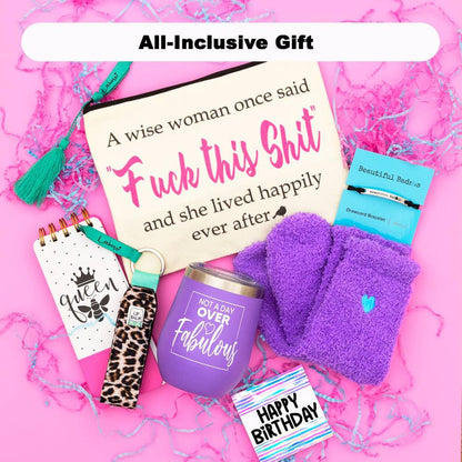 Bestie Gift Set (with Cuss Words) - Southern Sassy Boutique