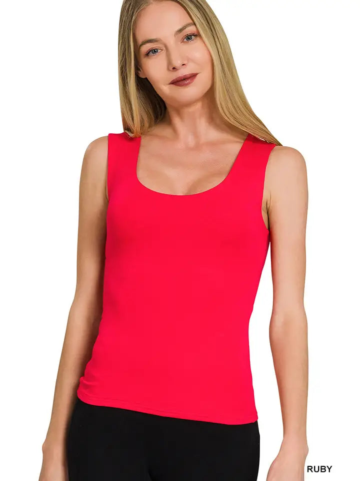 Seamless Double Layered Tank Top