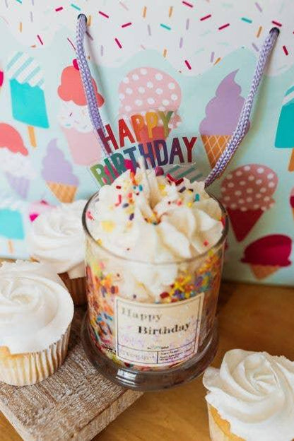Happy Birthday Dessert Candle - Southern Sassy Boutique