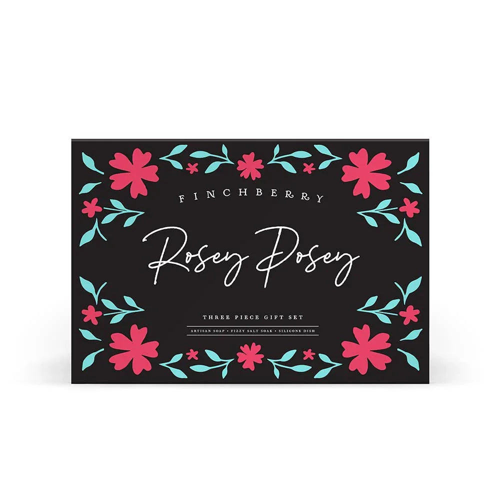 Rosey Posey 3 Pc Bath & Body Gift Set - Southern Sassy Boutique