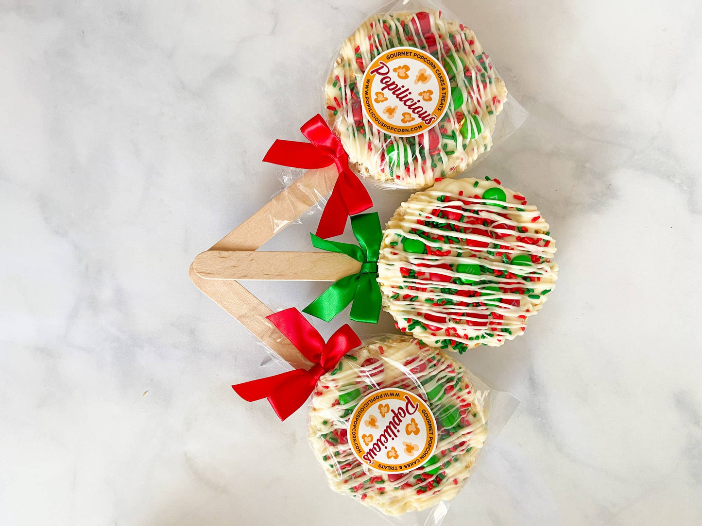 Christmas Gourmet Popcorn Pops