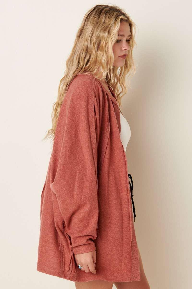 DOLMAN SLEEVE CARDIGAN - Southern Sassy Boutique