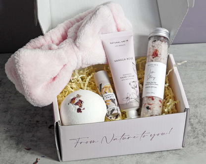 Spa Bath Body Gift Set| Natural Skincare Gift Set Cozy