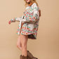 Jacquard Western Shirt Jacket