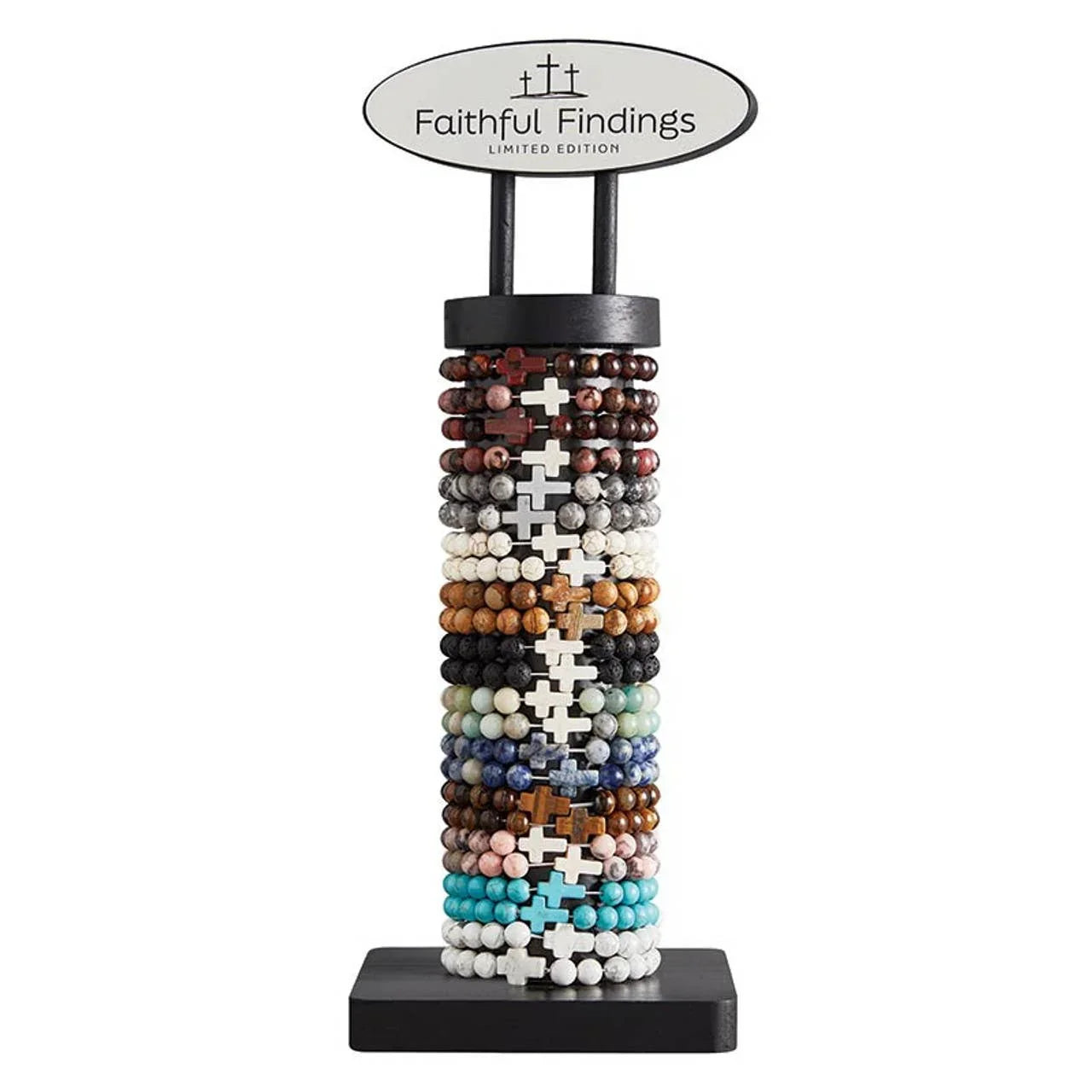 Stone Cross & Bead Bracelets - Southern Sassy Boutique