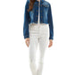 Ladies Distressed Denim Jacket
