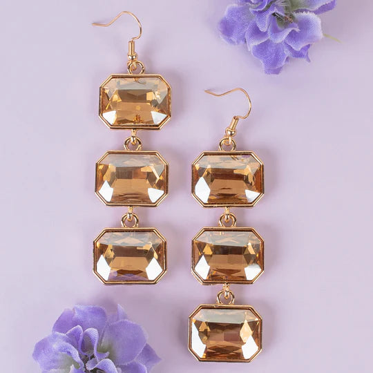Crystal Drop Earrings