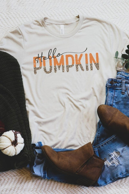 Grunge Hello pumpkin