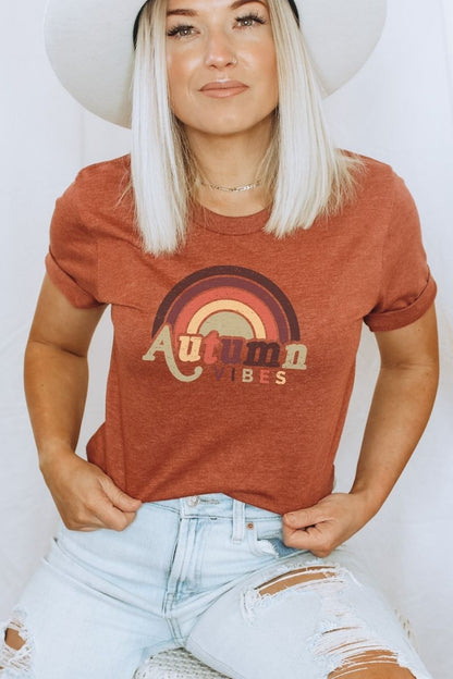 Autumn Vibes Retro Tee