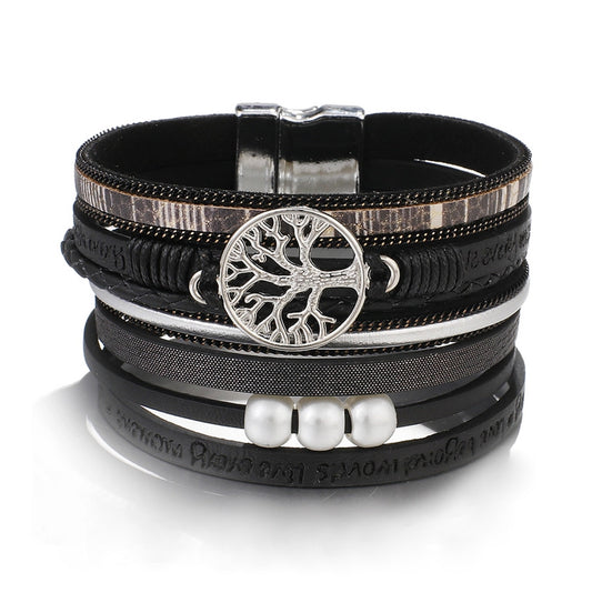 Tree Of Life Multi Strand Bracelet