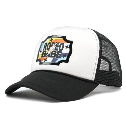 RODEO BABE TRUCKER HAT - Southern Sassy Boutique