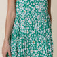 Open Back Floral Print Mini Dress