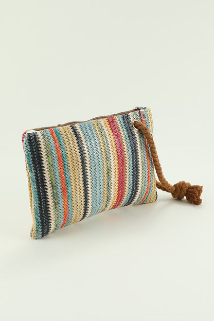 Multi Color Wristlet Bag