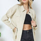Twill Ripped Distressed Jacket