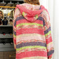 Multi Color Stripes Cardigan