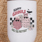 Halloween Happy Ghouls Prettiest Wine Tumbler