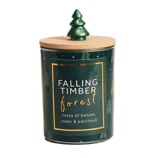 Seasonal Candle (10oz.) - Falling Timber Forest - Southern Sassy Boutique