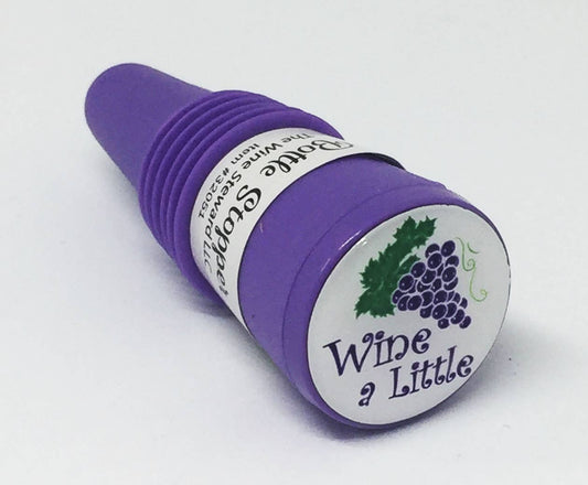 Wine A Little Bottle Stopper