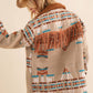 Jacquard Western Shirt Jacket