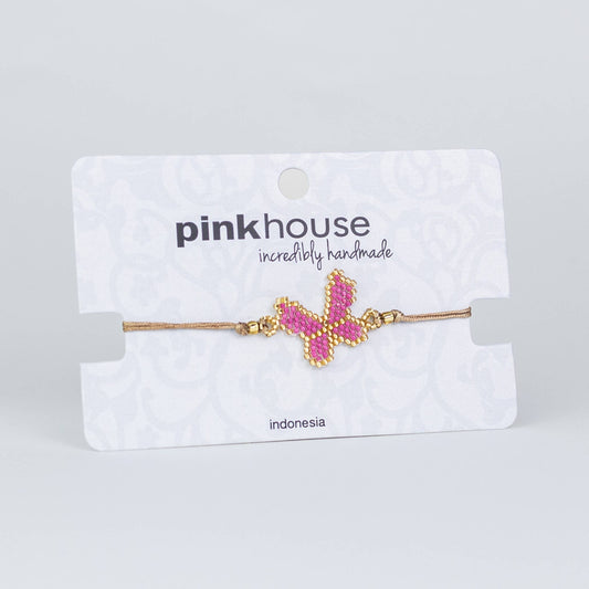 Miyuki Bead Butterfly Pull Bracelet