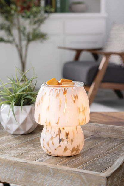 Art Glass Lamp Vintage Bulb Illumination Fragrance Warmer - Southern Sassy Boutique