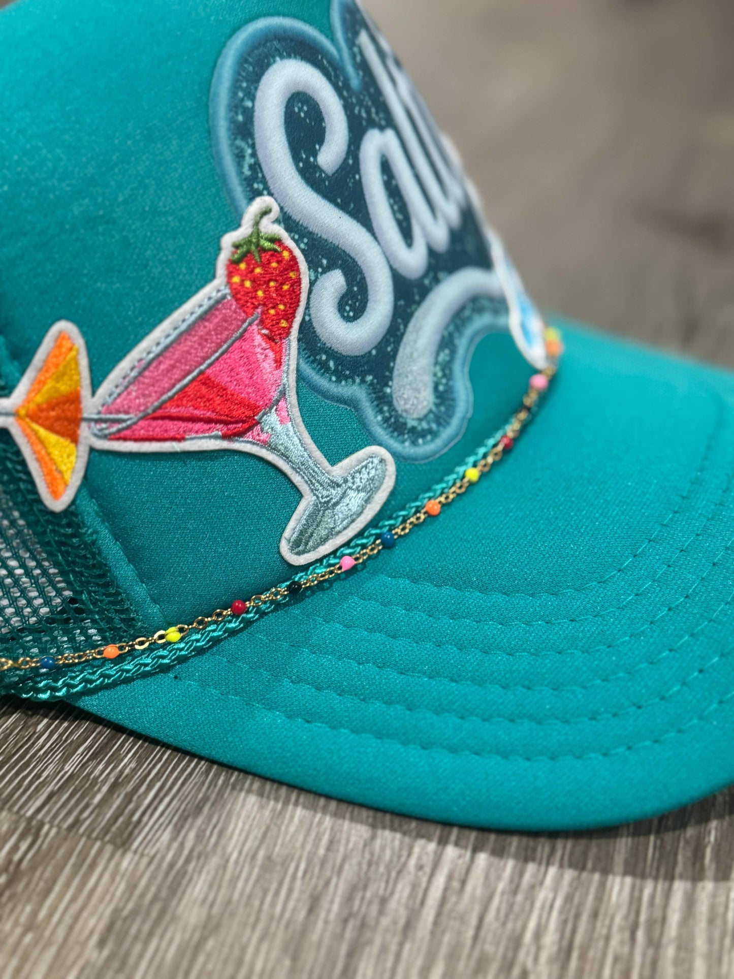 Salty Beach Waves Trucker Hat - Southern Sassy Boutique