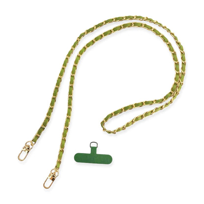 Long Faux Vegan Leather Phone Chain - Southern Sassy Boutique