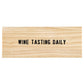 Gold Wine Charms in Pine Box - Wine Tasting Daily