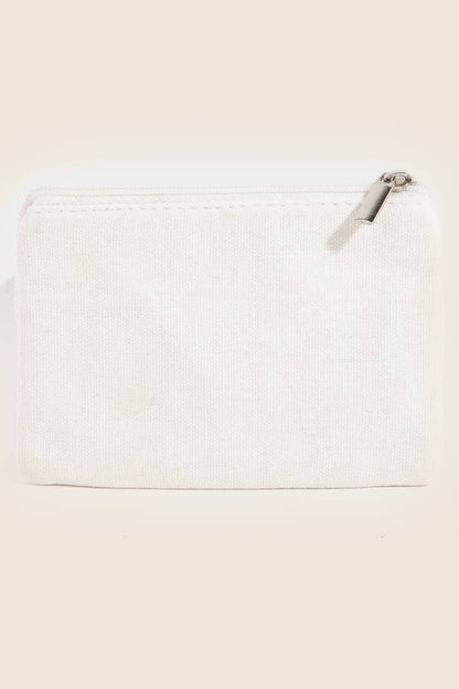 A Plus Apple Teacher Seed Beaded Coin Purse