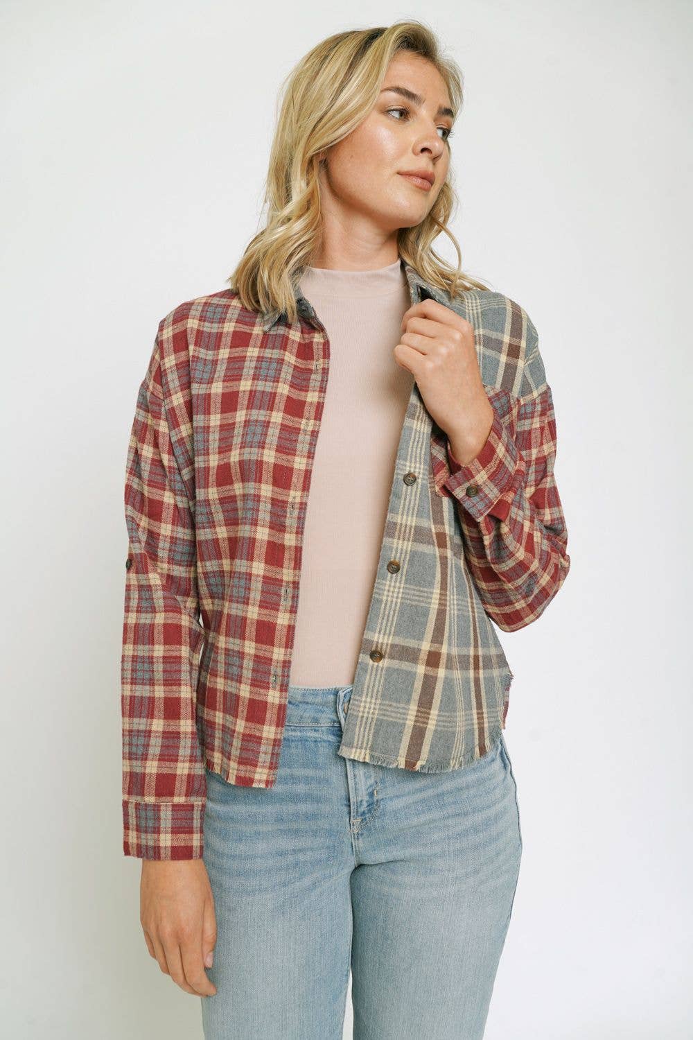 Checker & Plaid Shirt