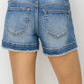 High Rise Seam Detailed Shorts