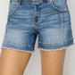 High Rise Seam Detailed Shorts