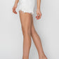 High Rise Tummy Control Button Down Shorts