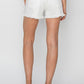 High Rise Tummy Control Button Down Shorts