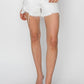 High Rise Tummy Control Button Down Shorts