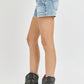 High Rise Patched Front Pocket Shorts