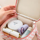 Checker Cosmetic Makeup Travel Pouch