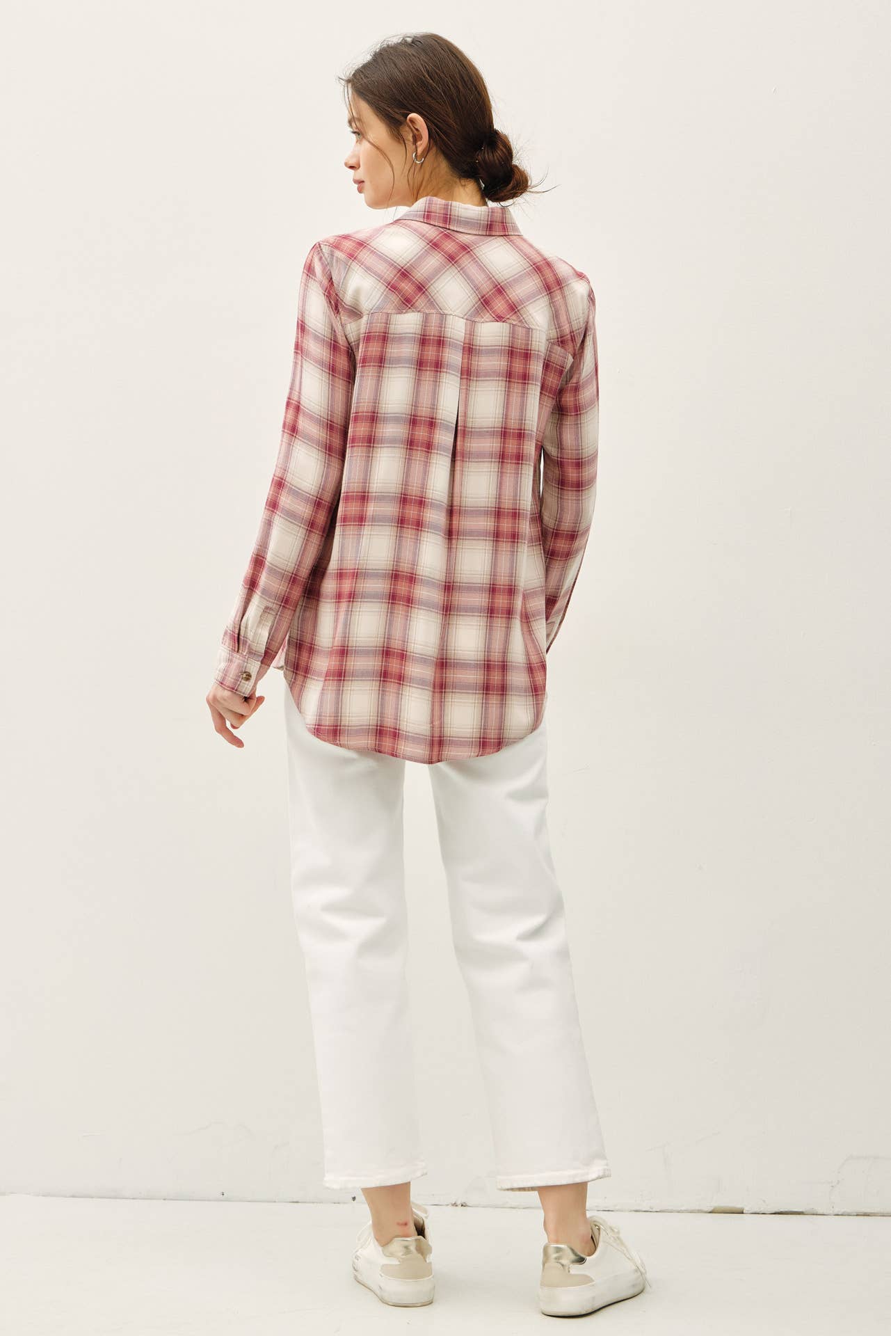 ROBERTSON PLAID LONGSLEEVE BUTTON UP SHIRT