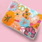 London Bus- Flower- Paris- Seed Bead Coin Pouch