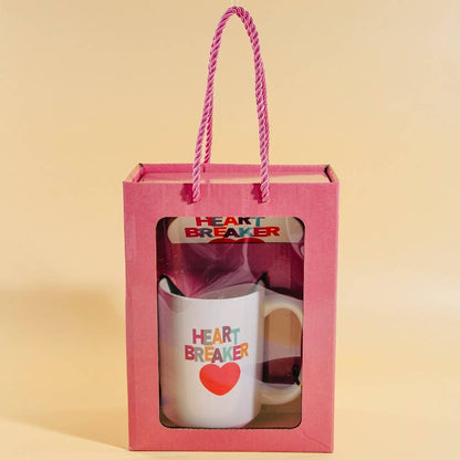 Heart Breaker 15 Oz Mug With Matching Coaster Gift Set