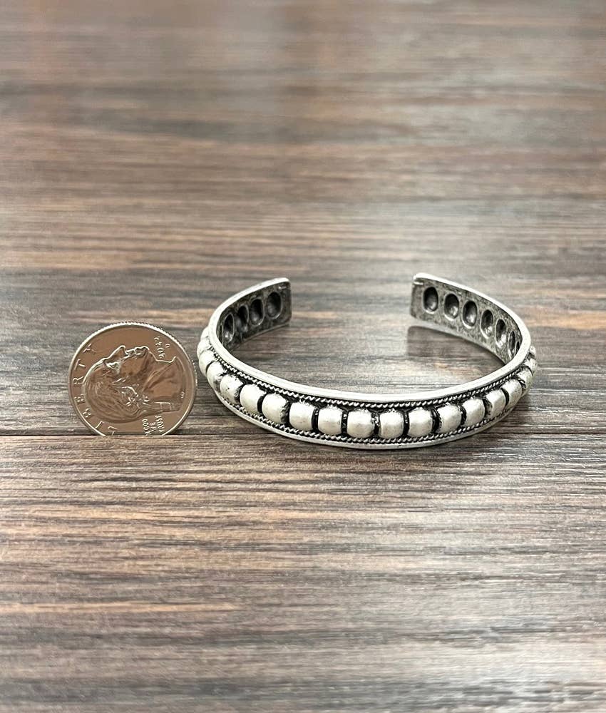 710837, 12mm Boho Cuff Bracelet